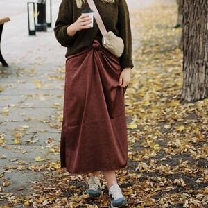 Silky slip dress with side slits